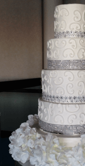 4 Layered Wedding Cake - Wedding Cakes
